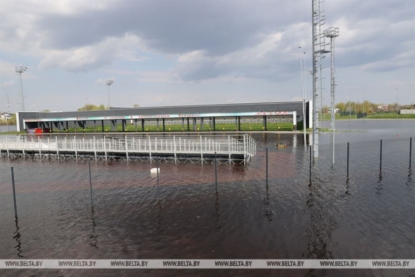 Паводок в Гомеле. Фотофакт