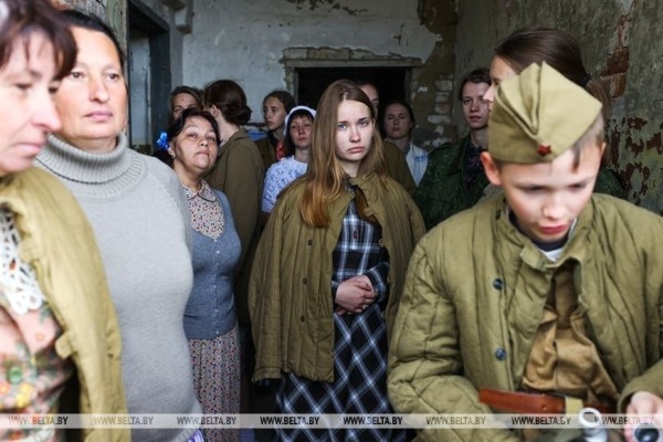 Репетиция реконструкции начала войны проходит в Брестской крепости Репетиция реконструкции начала войны проходит в Брестской крепости