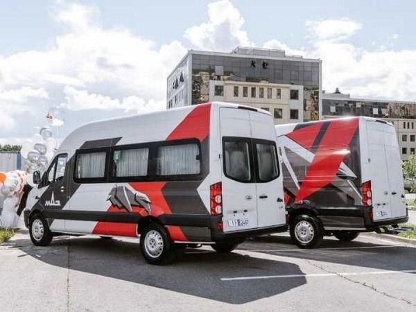 Презентация микроавтобусов, собранных в свободной экономической зоне «Брест», состоялась в Москве