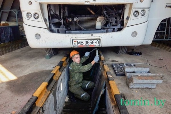 Как брестские ракетчики переводят технику на зимний период эксплуатации Как брестские ракетчики переводят технику на зимний период эксплуатации