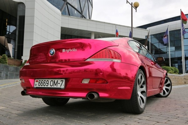 Минская «Барби» на розовом BMW 6-series: «Плёнка обошлась в $1 000, и я ждала её месяц»
