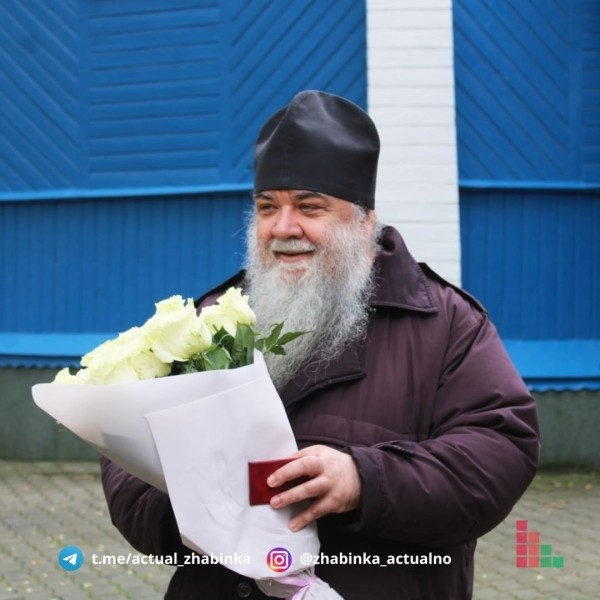 Наместник монастыря в Хмелево игумен Серафим стал почетным гражданином Жабинковского района Наместник монастыря в Хмелево игумен Серафим стал почетным гражданином Жабинковского района