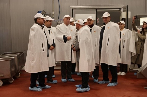 Новый цех по производству колбасных изделий запустили в Кобрине Новый цех по производству колбасных изделий запустили в Кобрине