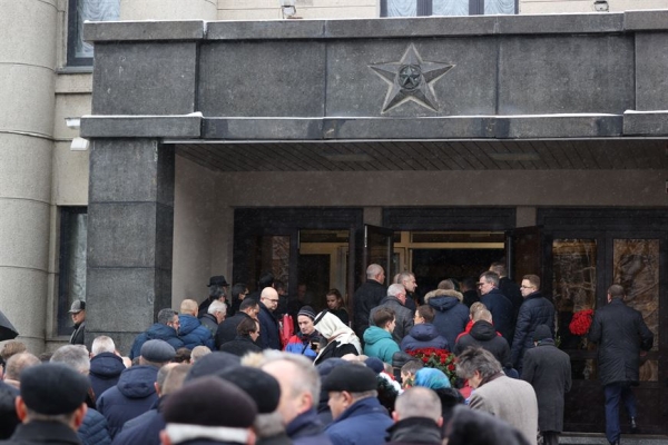 Церемония прощания с Владимиром Макеем Церемония прощания с Владимиром Макеем