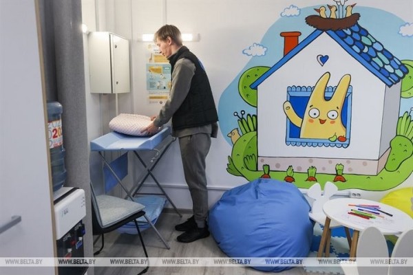 Инфоцентр для беженцев открыли возле автодорожного пункта пропуска «Брест»