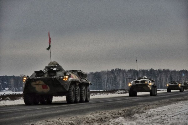 Десантники Бреста после внезапной проверки вернулись в пункт дислокации Десантники Бреста после внезапной проверки вернулись в пункт дислокации