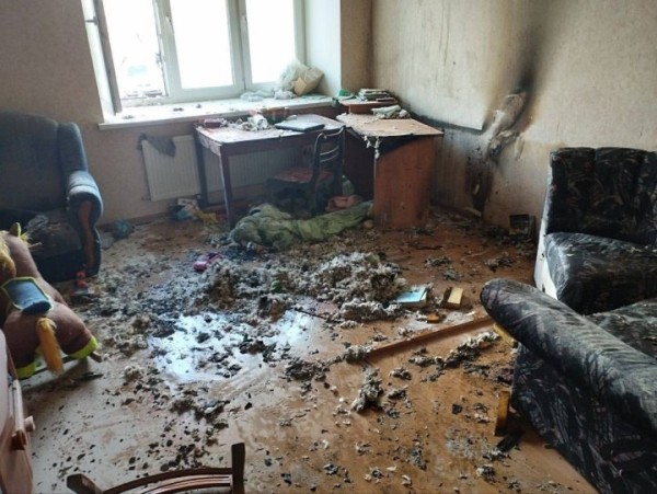 На пожаре в одной из квартир в Бресте спасены два человека