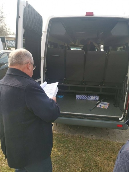 В Бресте провели смотр маршрутных такси