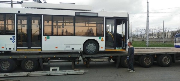 Десять троллейбусов с автономным ходом МАЗ 203Т70 в Бресте Десять троллейбусов с автономным ходом МАЗ 203Т70 в Бресте