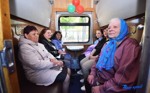 9 мая в Барановичах курсирует ретросостав «Поезд Победы»