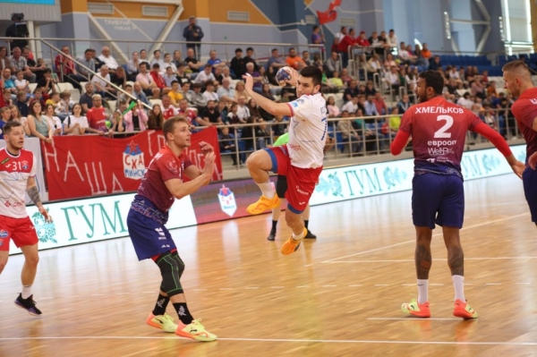 Гандболисты клуба &laquo;Мешков Брест&raquo; с победы стартовали в финальной серии плей-офф чемпионата Беларуси