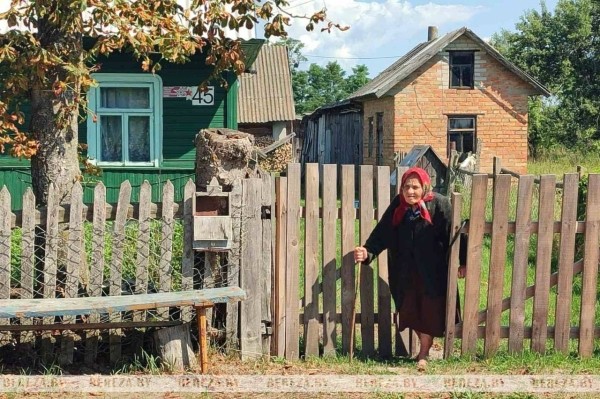 Жительница д. Костюки Пелагея Васильевна Омелюсик отмечает 100-летний юбилей Жительница д. Костюки Пелагея Васильевна Омелюсик отмечает 100-летний юбилей