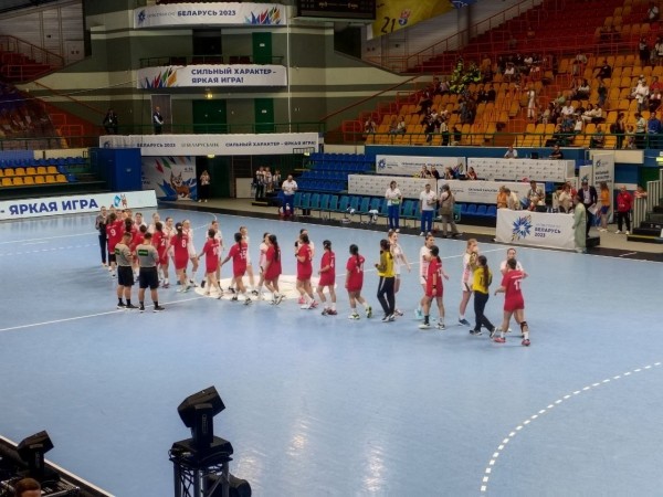 Белорусские гандболистки победно стартовали на II Играх стран СНГ Белорусские гандболистки победно стартовали на II Играх стран СНГ