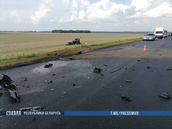 Две женщины погибли в ДТП в Гомельской области