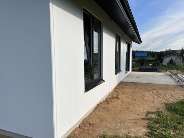 Как белорусы за три месяца построили дом из бетонных панелей Как белорусы за три месяца построили дом из бетонных панелей