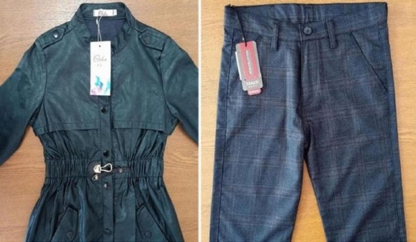 Опасная детская одежда продавалась в магазинах Брестской области Опасная детская одежда продавалась в магазинах Брестской области