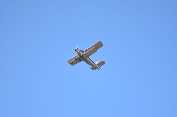 Под Брестом военнослужащие совершили прыжки с парашютом из самолета АН-2