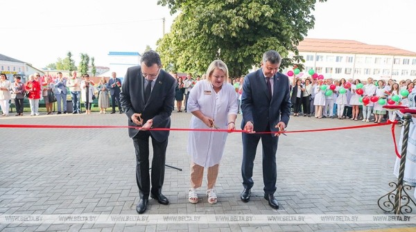 Обновленную поликлинику открыли в Ганцевичах