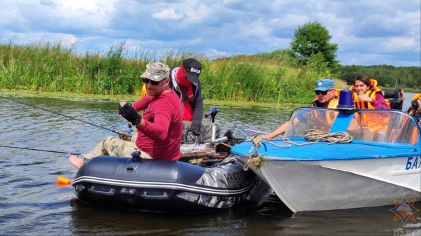 Под прицелом брестских спасателей любители рыбной ловли Под прицелом брестских спасателей любители рыбной ловли