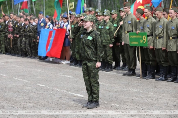На полигоне Брестский стартовал областной этап военно-патриотической игры «Орленок». Фоторепортаж На полигоне Брестский стартовал областной этап военно-патриотической игры «Орленок». Фоторепортаж