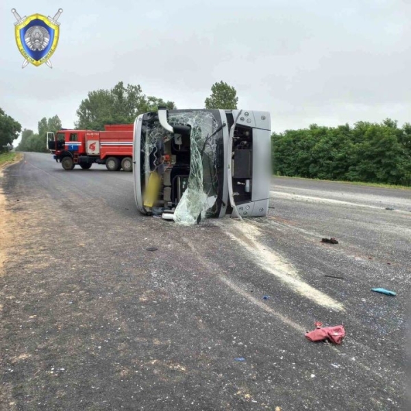 Под Барановичами из-за действий молодого водителя Iveсо опрокинулся автобус. Вынесен приговор Под Барановичами из-за действий молодого водителя Iveсо опрокинулся автобус. Вынесен приговор