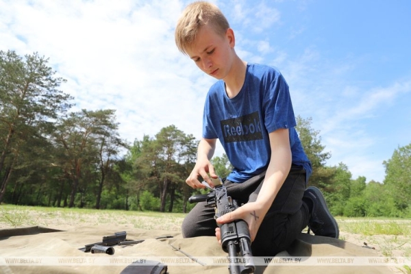 На полигоне Брестский стартовал областной этап военно-патриотической игры «Орленок». Фоторепортаж На полигоне Брестский стартовал областной этап военно-патриотической игры «Орленок». Фоторепортаж