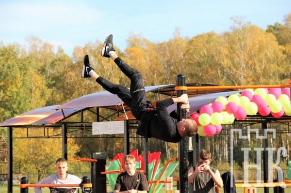 Воркаут-площадку открыли в Беловежском Воркаут-площадку открыли в Беловежском